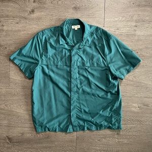 Madewell Men’s Nylon Vented Short Sleeve Shirt - XL